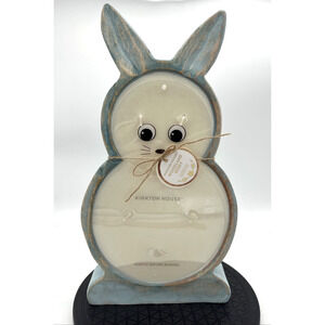 Kirkton House Blue Aldi Easter Bunny Wooden 6 Wick Candle Woodland Berry 14”